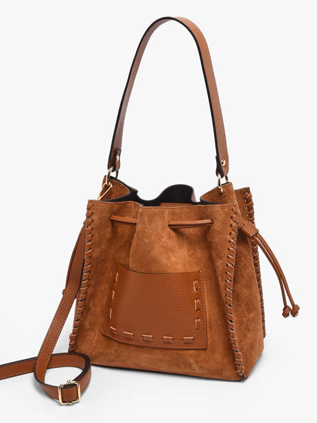 Handtas Velvet Caviar Leder Milano Bruin velvet caviar VC25113 ander zicht 1