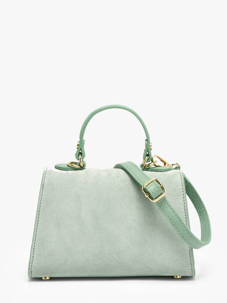 Schoudertas Velvet Caviar Leder Milano Blauw velvet caviar VC25116 ander zicht 3