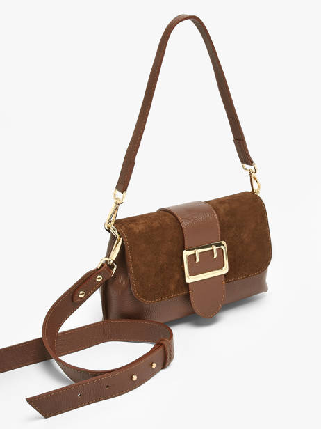 Handtas Velvet Caviar Leder Milano Bruin velvet caviar VC25114 ander zicht 1