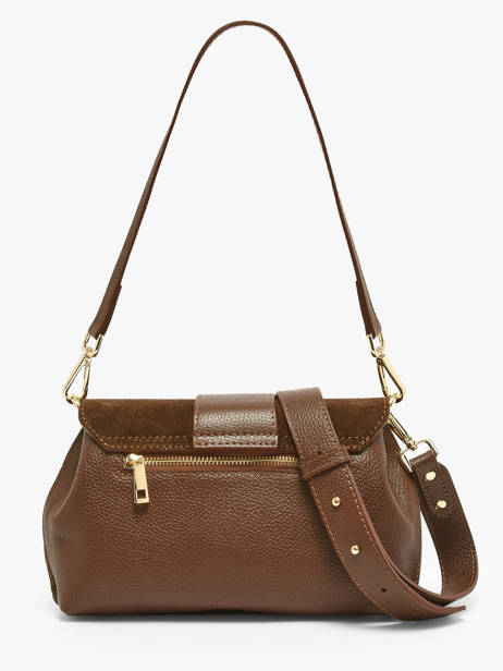 Handtas Velvet Caviar Leder Milano Bruin velvet caviar VC25114 ander zicht 3