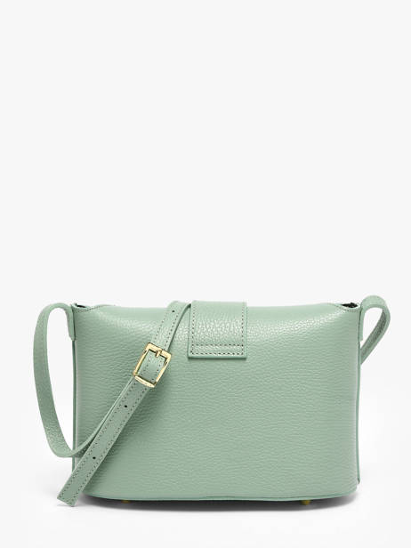 Cross Body Tas Velvet Caviar Leder Milano Groen velvet caviar VC25115 ander zicht 4
