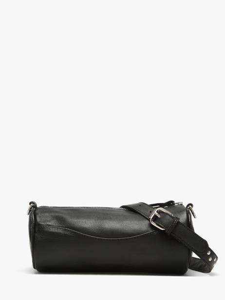 Cross Body Tas Glam Leder Basilic pepper Zwart glam BGLA87 ander zicht 3