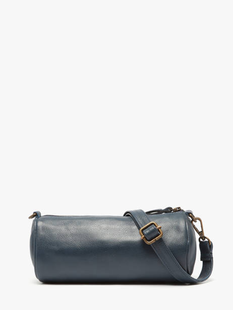 Cross Body Tas Cow Leder Basilic pepper Blauw cow BCOW87 ander zicht 3