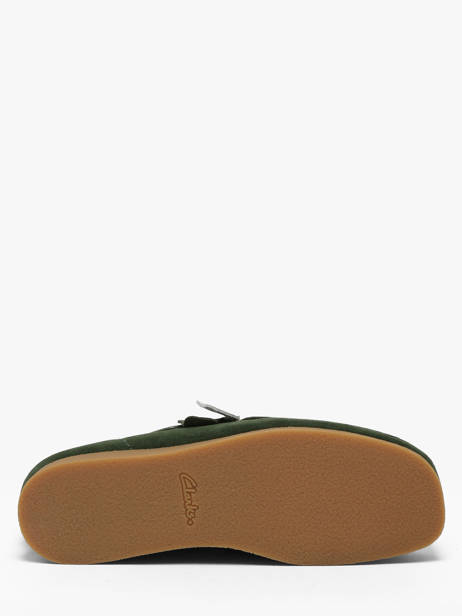 Derby Veterschoenen Uit Leder Clarks Groen men 26186170 ander zicht 4