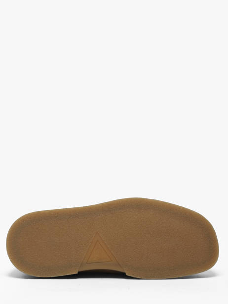 Derby Veterschoenen Uit Leder Clarks Beige men 26187197 ander zicht 4