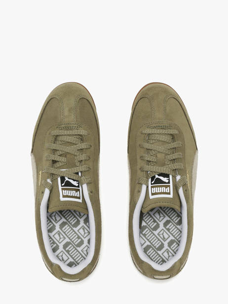 Sneakers Uit Leder Puma Groen women 40236208 ander zicht 3