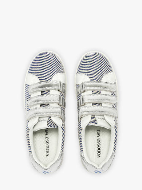 Sneakers Vanessa wu Blauw women BK2833BL ander zicht 3