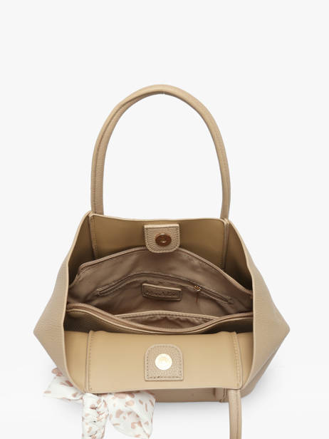 Handtas Grained Miniprix Beige grained A713 ander zicht 2