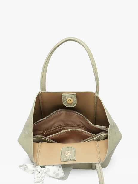 Handtas Grained Miniprix Groen grained A713 ander zicht 1