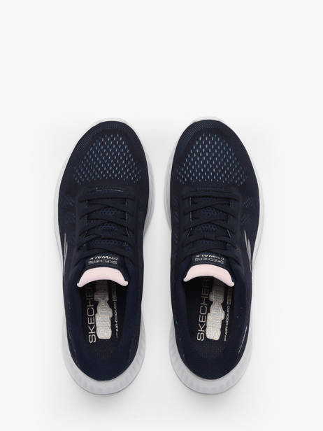 Sneakers Skechers Blauw women 125643 ander zicht 3