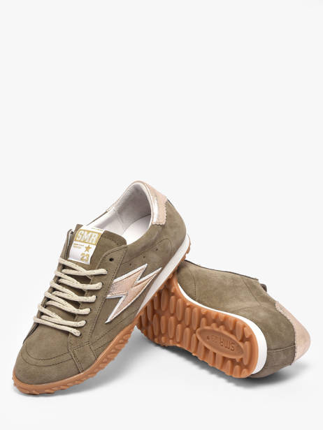 Sneakers Uit Leder Semerdjian Groen women MARYD280 ander zicht 2