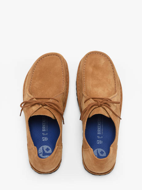 Derby Veterschoenen Uit Leder Birkenstock Bruin men 1031546 ander zicht 3