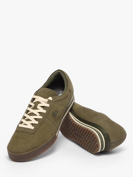 Sneakers Uit Leder Lacoste Groen men 1SMA0067 ander zicht 2