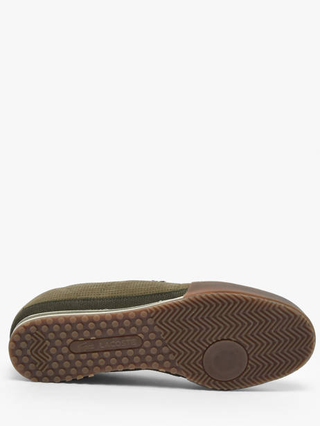 Sneakers Uit Leder Lacoste Groen men 1SMA0067 ander zicht 4