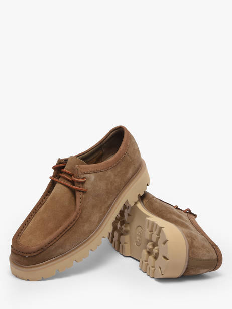 Derby Veterschoenen Uit Leder Clarks Bruin men 26186419 ander zicht 2