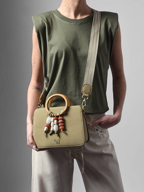 Cross Body Tas Camomille Pearl Woomen Groen camomille pearl WCAE1S ander zicht 2