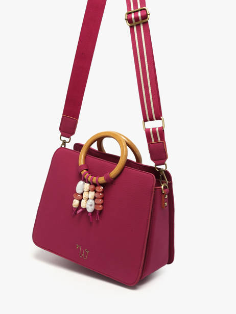 Handtas Camomille Pearl Woomen Roze camomille pearl WCAE1M ander zicht 3