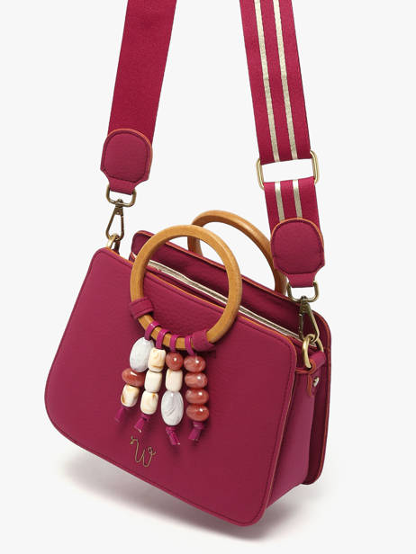 Cross Body Tas Camomille Pearl Woomen Roze camomille pearl WCAE1S ander zicht 3