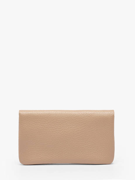 Portemonnee Caviar Leder Milano Beige caviar CA23113 ander zicht 2