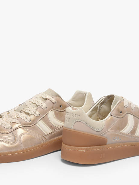 Sneakers Uit Leder Coolway Roze women 7653403 ander zicht 2