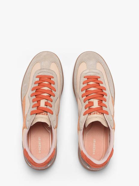 Sneakers Uit Leder Hoff Oranje men 12619407 ander zicht 3