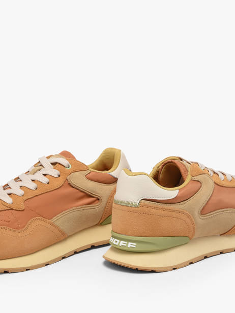 Sneakers Uit Leder Hoff Oranje men 12602009 ander zicht 2