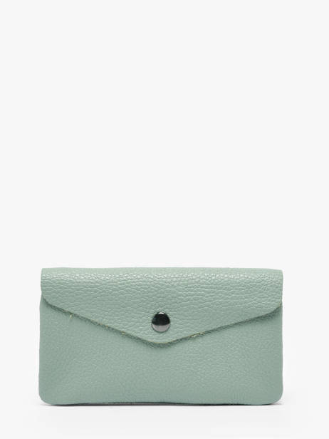 Portemonnee Caviar Leder Milano Groen caviar CA23113