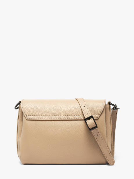 Cross Body Tas Caviar Leder Milano Beige caviar CA24061 ander zicht 4