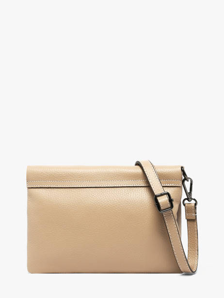Cross Body Tas Caviar Leder Milano Beige caviar CA22112 ander zicht 4