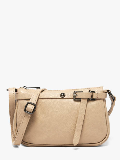 Cross Body Tas Caviar Leder Milano Beige caviar G1421N