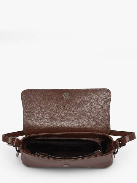 Sac Porté épaule Caviar Leder Milano Bruin caviar CA25111 ander zicht 3