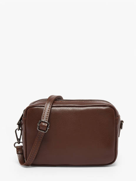 Sac Bandoulière Caviar Leder Milano Bruin caviar CA25112