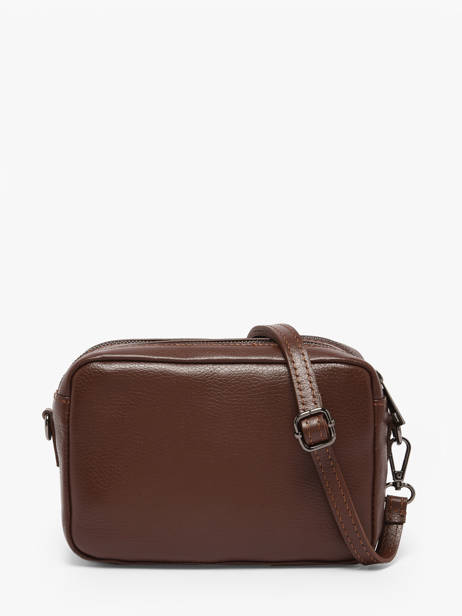 Sac Bandoulière Caviar Leder Milano Bruin caviar CA25112 ander zicht 4