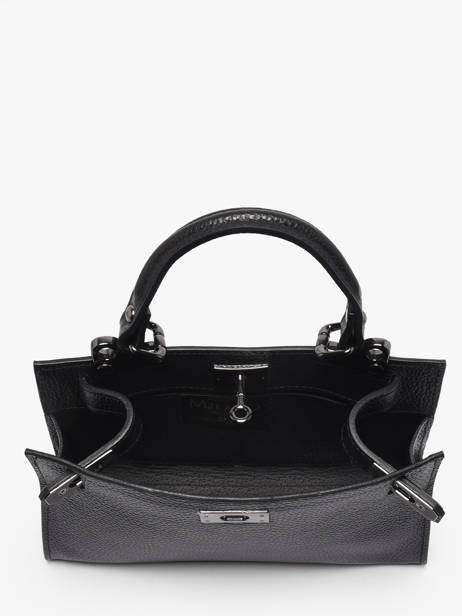 Sac Porté Main Caviar Leder Milano Zwart caviar CA25114 ander zicht 3