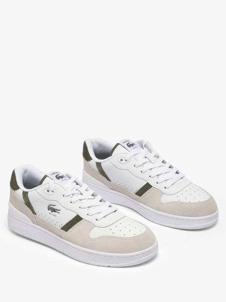 Sneakers Uit Leder Lacoste Wit men 1SMA0168 ander zicht 1