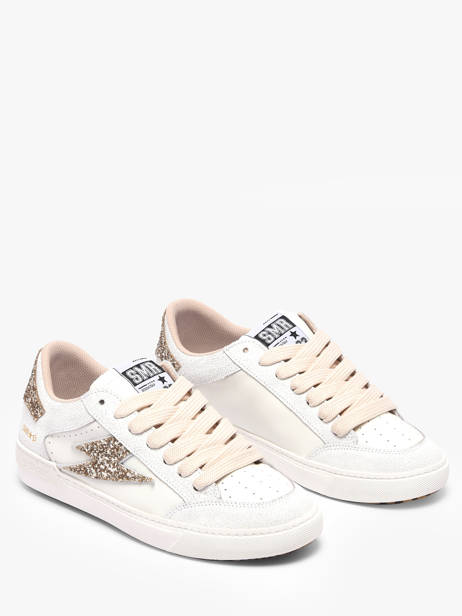 Sneakers Uit Leder Semerdjian Wit women NOUBA423 ander zicht 1