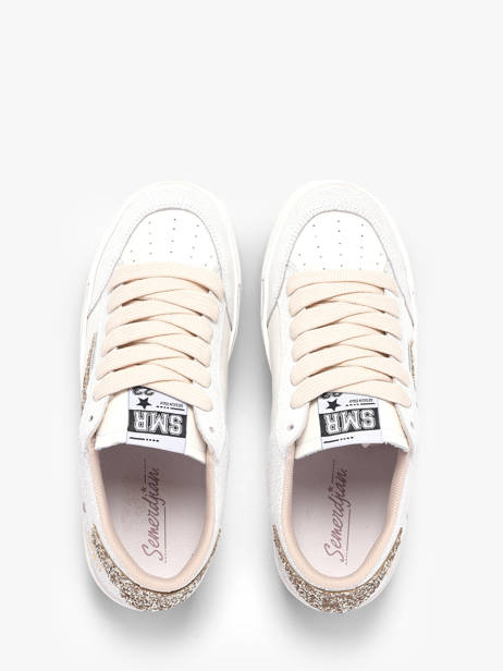 Sneakers Uit Leder Semerdjian Wit women NOUBA423 ander zicht 3