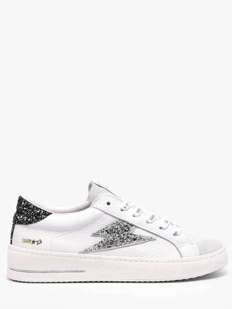 Sneakers Uit Leder Semerdjian Wit women MAYAC782