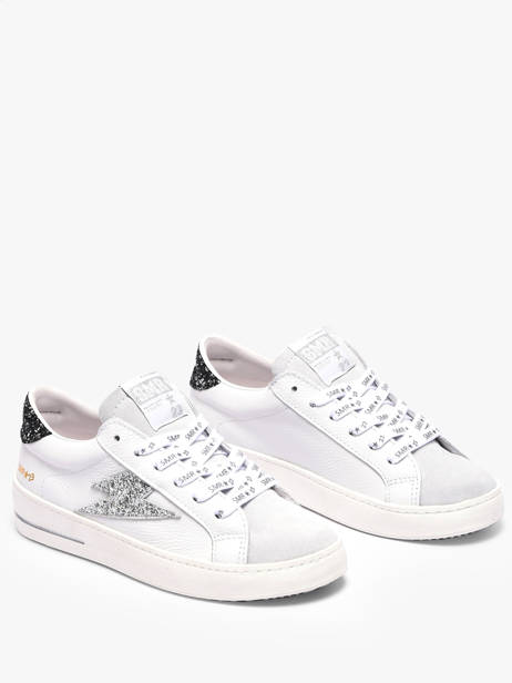 Sneakers Uit Leder Semerdjian Wit women MAYAC782 ander zicht 1