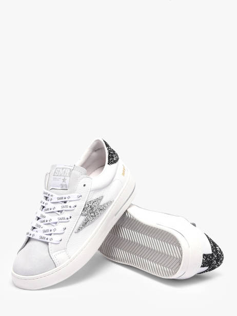 Sneakers Uit Leder Semerdjian Wit women MAYAC782 ander zicht 2