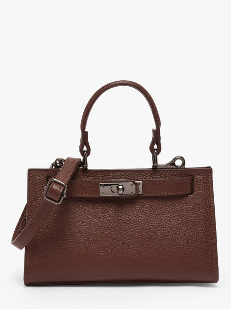 Sac Porté Main Caviar Leder Milano Bruin caviar CA25114
