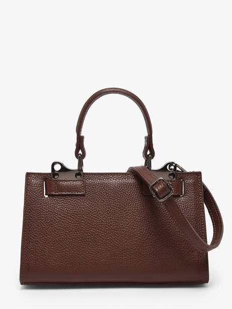 Sac Porté Main Caviar Leder Milano Bruin caviar CA25114 ander zicht 4