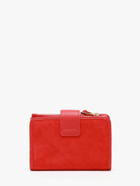 Portefeuille Valentine Fusion Leder Paul marius Rood fusion VALENFUS ander zicht 3