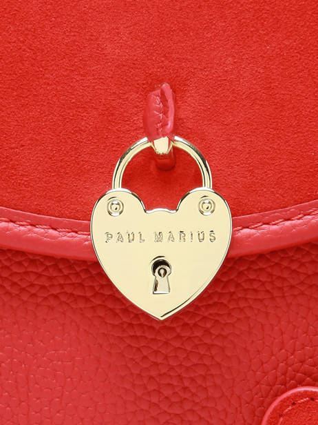 Cross Body Tas Melle George Fusion Leder Paul marius Rood fusion GEORGFUS ander zicht 2