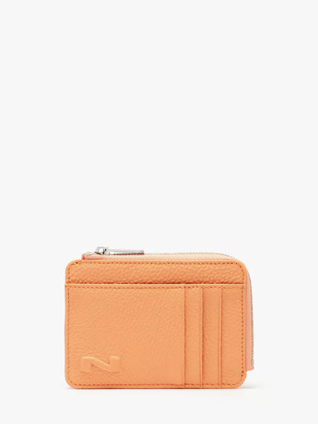 Portemonnee Met Kaarthouder Original N Leder Nathan baume Oranje original n 217N