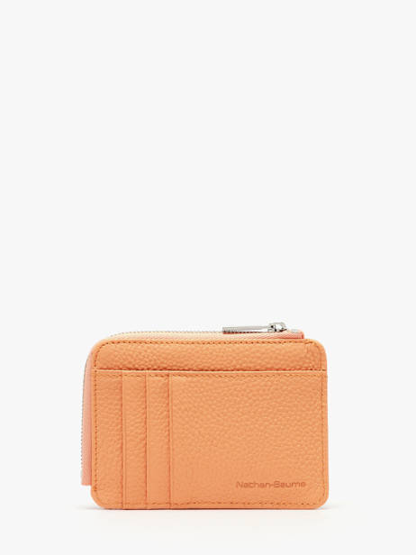 Portemonnee Met Kaarthouder Original N Leder Nathan baume Oranje original n 217N ander zicht 2