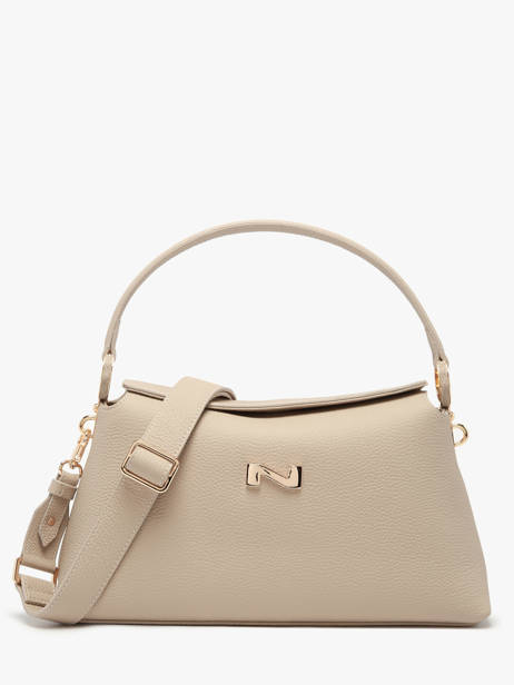 Schoudertas Freesia Leder Nathan baume Beige eden 4