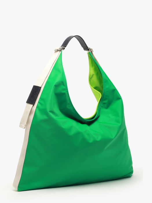 Longchamp Re-play nylon Schoudertas Groen