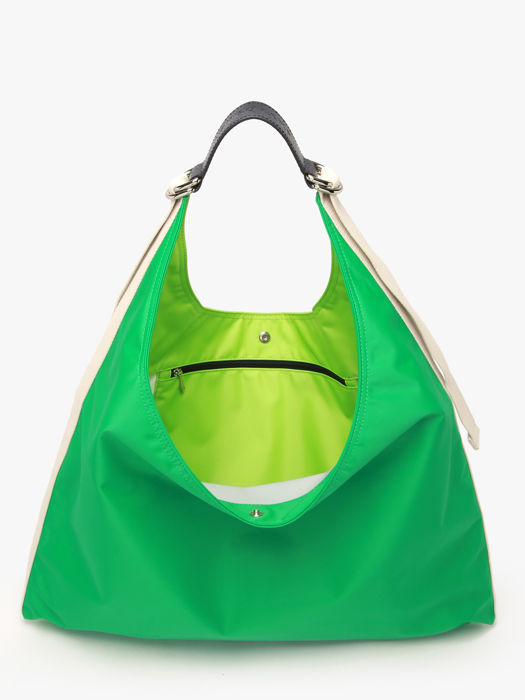 Longchamp Re-play nylon Schoudertas Groen