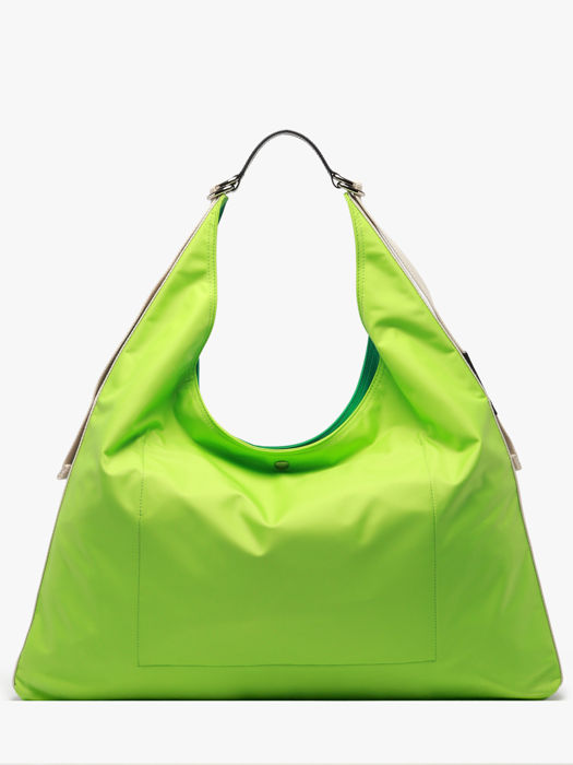 Longchamp Re-play nylon Schoudertas Groen